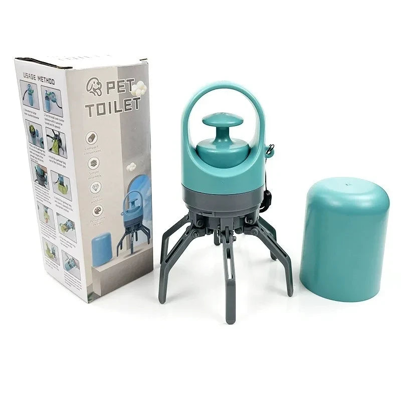 Portable No-Touch Dog Pooper Scooper