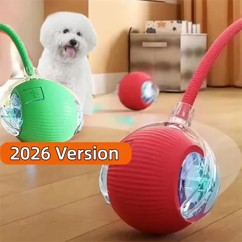 Interactive Automatic Rolling Dog Ball for Dogs & Puppies