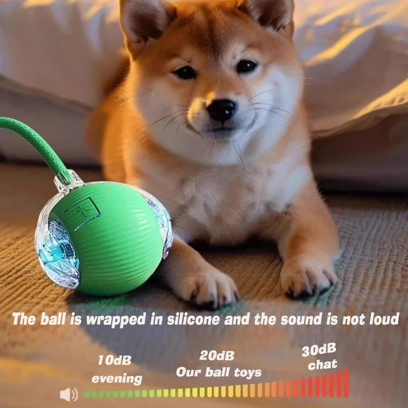 Interactive Automatic Rolling Dog Ball for Dogs & Puppies