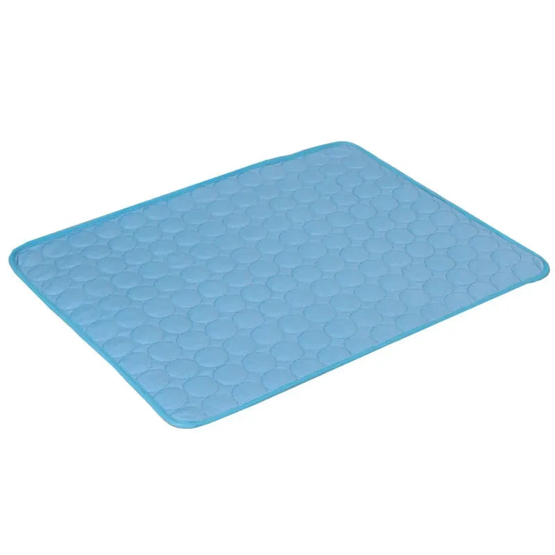 Premium Cooling Mat for Dogs & Cats | Breathable Ice Silk Summer Pet Pad