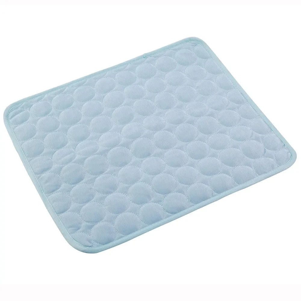 Premium Cooling Mat for Dogs & Cats | Breathable Ice Silk Summer Pet Pad