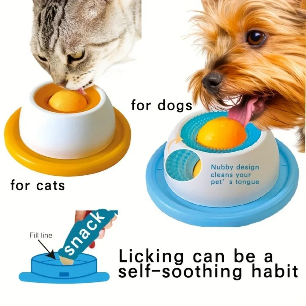 Interactive Dog Lick Mat | Slow Feeder & Anxiety Relief Toy for Dogs & Cats