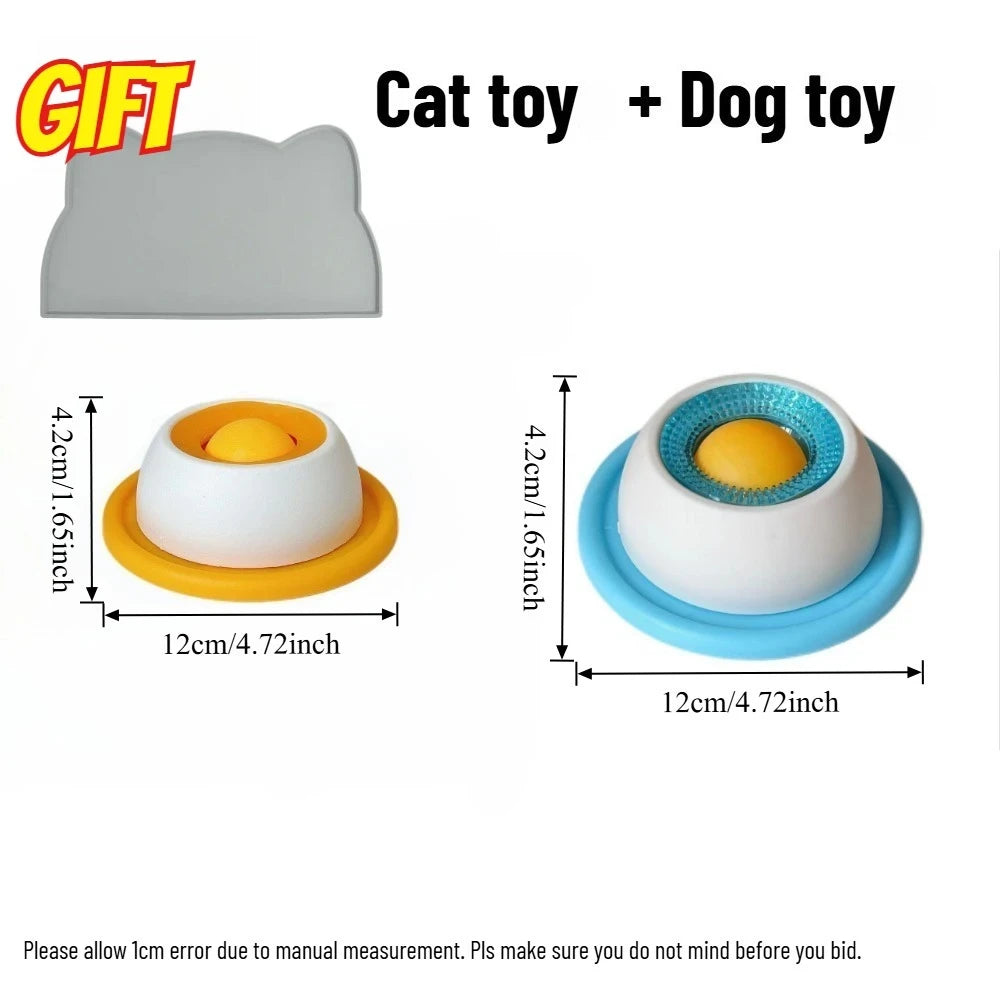 Interactive Dog Lick Mat | Slow Feeder & Anxiety Relief Toy for Dogs & Cats