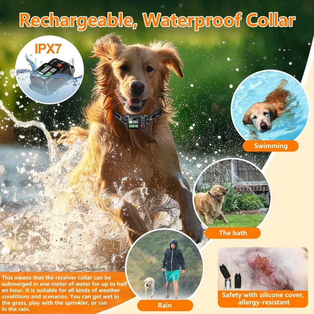 GPS Wireless Dog Fence System | Safe & Portable Pet Containment for Dogs